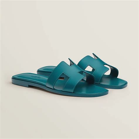 sandali oran hermes azzurri
